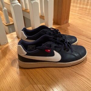 Nike Navy and White Sneakers